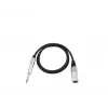 Audio kabelis Omnitronic 3022519A 0,9 m XLR 6,35 mm juodas