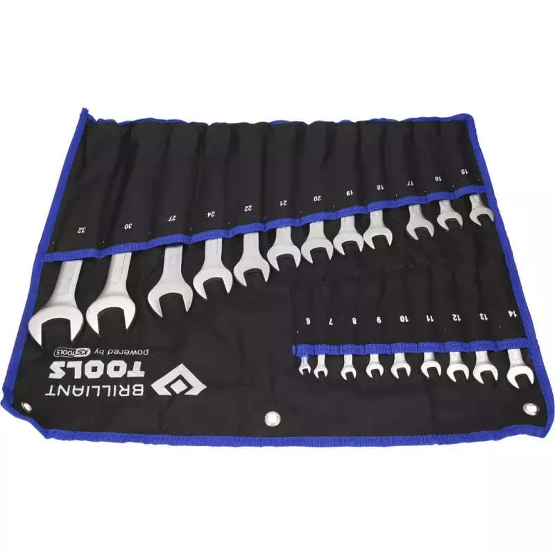 Kombinuotas raktų rinkinys Brilliant Tools BT011021, 21 vnt.