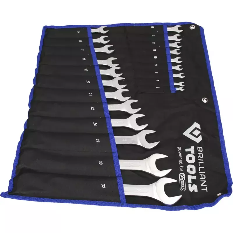 Kombinuotas raktų rinkinys Brilliant Tools BT011021, 21 vnt.