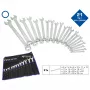 Kombinuotas raktų rinkinys Brilliant Tools BT011021, 21 vnt.