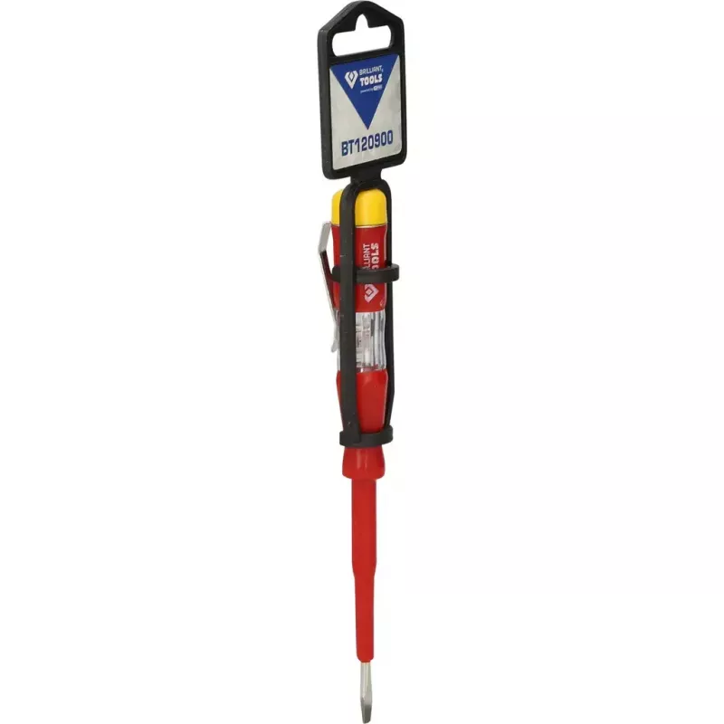 Įtampos tikrintuvas atsuktuvas Brilliant Tools BT120900