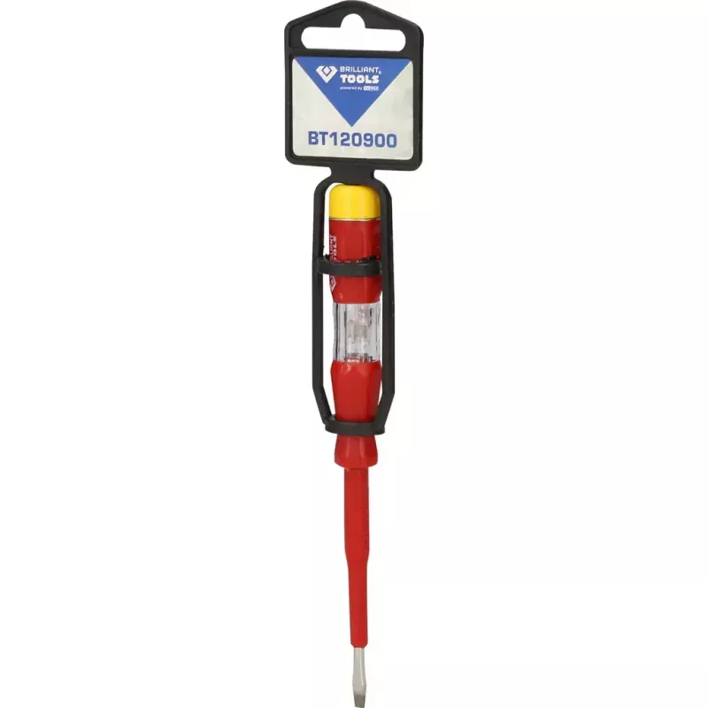 Įtampos tikrintuvas atsuktuvas Brilliant Tools BT120900