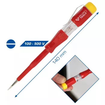 Įtampos tikrintuvas atsuktuvas Brilliant Tools BT120900