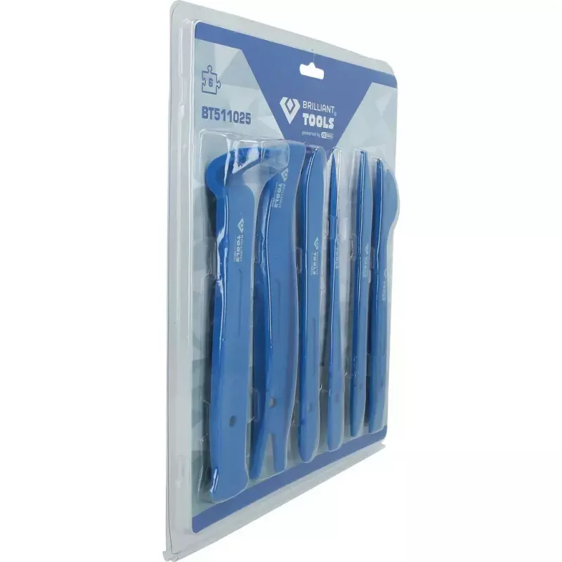 Brilliant Tools BT511025 6 dalių apdailos nuėmimo rinkinys, 244 g