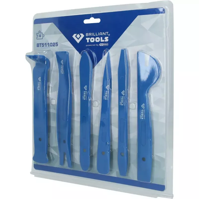 Brilliant Tools BT511025 6 dalių apdailos nuėmimo rinkinys, 244 g