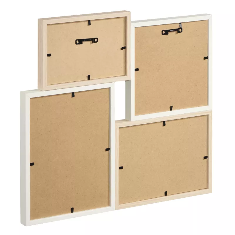 Kelių nuotraukų rėmelis Hama Kiruna Oak White MDF