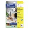 Lipnūs etikečių lapai Avery LR3657-10 Balti 2,54x4,85 cm 400 vnt.