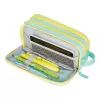 Pieštukinė Herlitz Neon Soft poliesteris mėtų geltona 235x110x75 mm