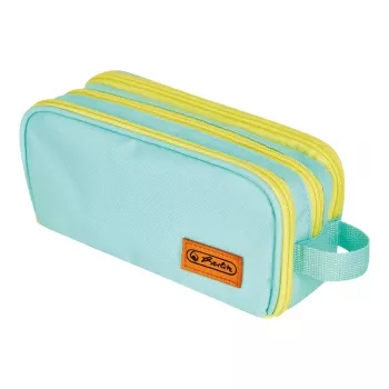 Pieštukinė Herlitz Neon Soft poliesteris mėtų geltona 235x110x75 mm