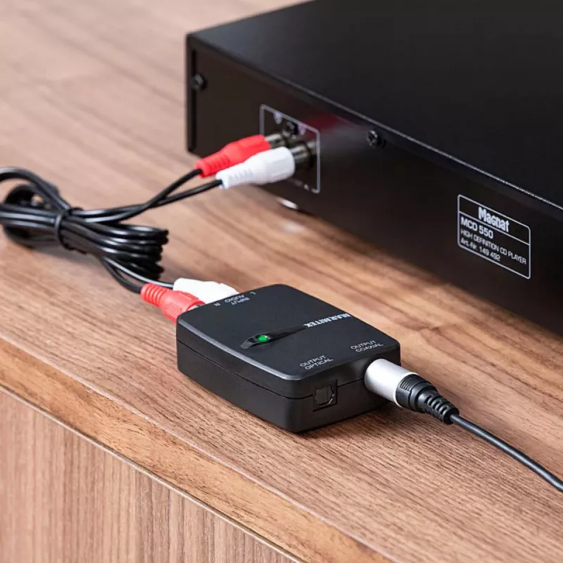 Marmitek Connect AD12 Juodas 25008412 HDMI garso ištraukiklis 4K