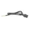 ACT maitinimo laidas su C19 IEC Lock užraktu – atviras galas, juodas, 2 m, PC1174, 5 vnt. pakuotė