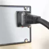 ACT maitinimo laidas su C19 IEC Lock užraktu – atviras galas, juodas, 2 m, PC1174, 5 vnt. pakuotė