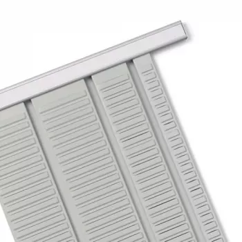 Nobo T-Card planavimo skydelis, dydis 2, pilkas metalas