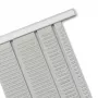 Nobo T-Card planavimo skydelis, dydis 2, pilkas metalas