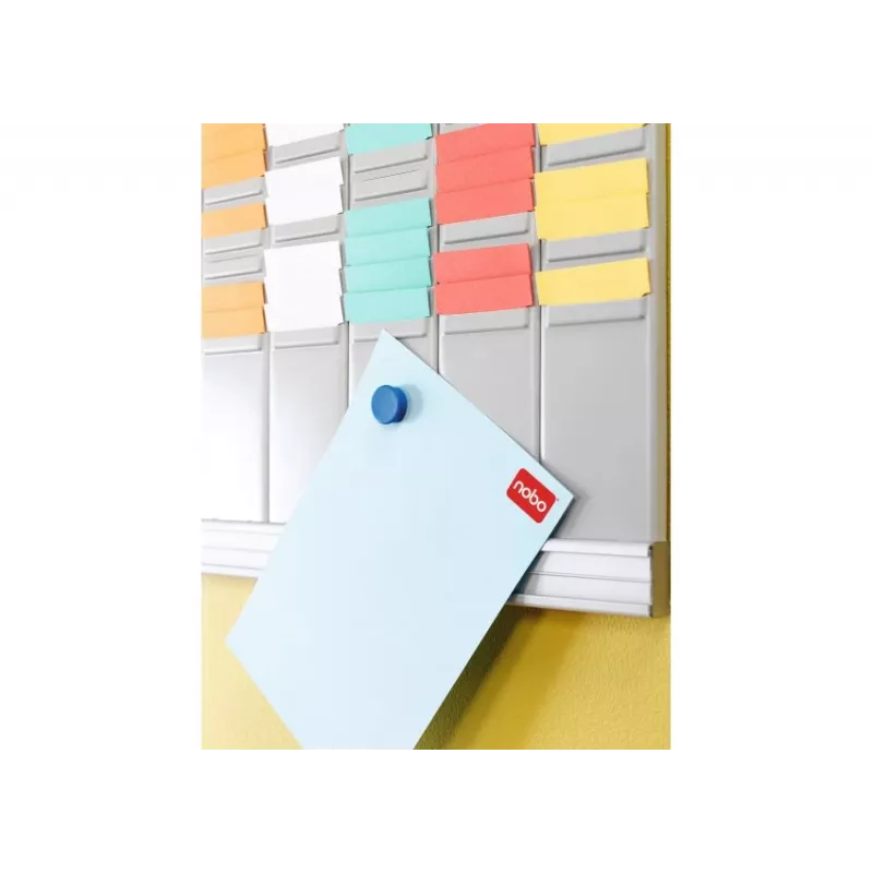 Nobo T-Card jungiamieji strypai Metal Size 24, aliuminis, balti, 772 mm
