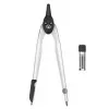 Herlitz 8710006 skriestuvų rinkinys dėkle, 2 dalių, 110 mm, juodas