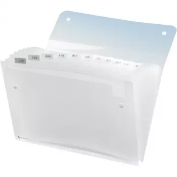 Rexel ICE Expander 13 kišenių skaidrus aplankalas