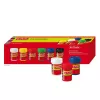 Vandens pagrindo dažai Herlitz 8643025 juoda, mėlyna, žalia, raudona, balta, geltona 6×25 ml