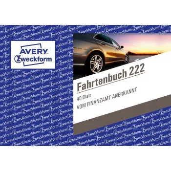 Apykaklės knygelė Avery 222 A6 40 lapų