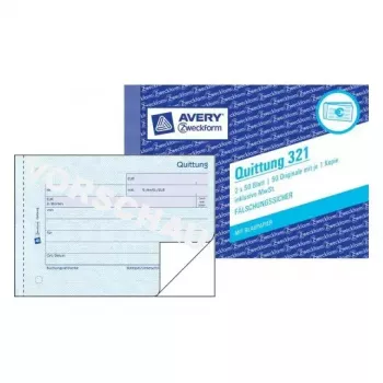 Bilietai Avery 321, 100 vnt.
