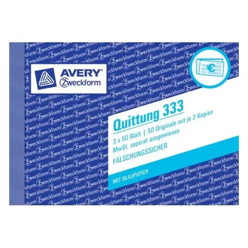 Bilietai Avery 333 150 vnt.