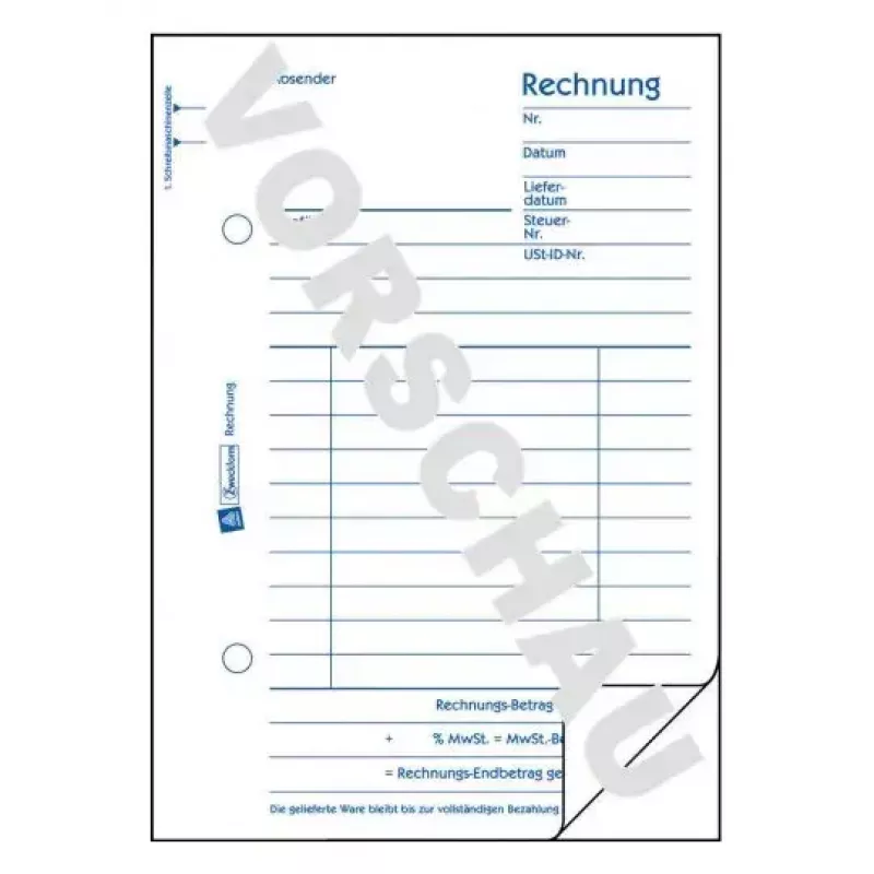 Administracinis bloknotas Avery 706 Baltas
