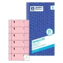 Bilietai Avery 831 300 vnt ryškiai rožiniai