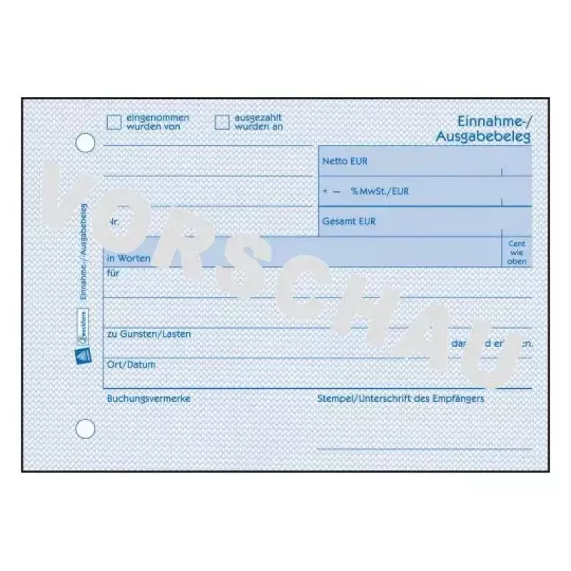 Administravimo knygelė Avery 1205 mėlyna balta