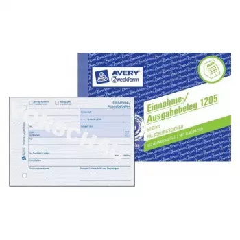 Administravimo knygelė Avery 1205 mėlyna balta
