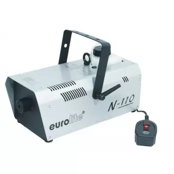 Eurolite N-110 sidabrinis dūmų aparatas su ON/OFF valdymu, įvairiaspalvis, 230V 50Hz, 5.5kg