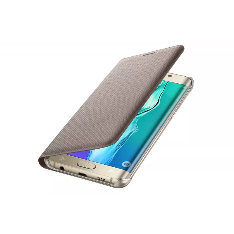 Samsung EF-WG928 dėklas telefonui Flip Case Auksinis