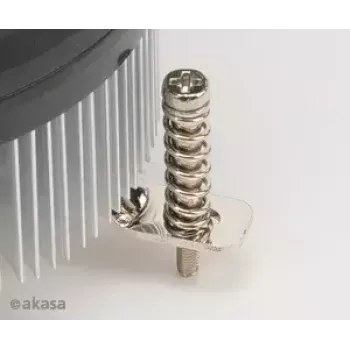Aušintuvas procesoriui Akasa AK-CCE-7105EP 9,2 cm juodas sidabrinis
