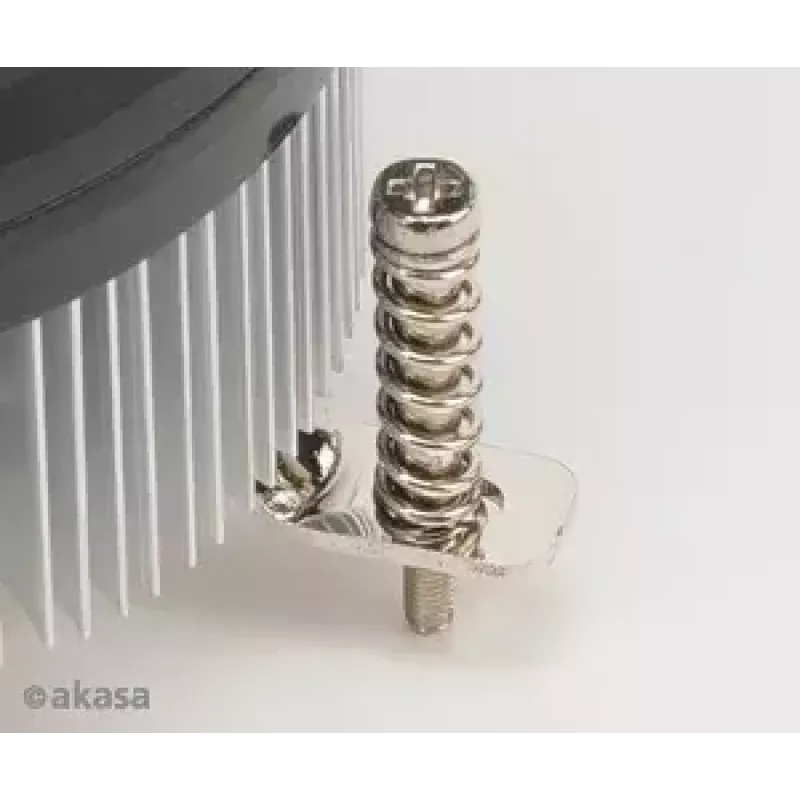 Aušintuvas procesoriui Akasa AK-CCE-7105EP 9,2 cm juodas sidabrinis