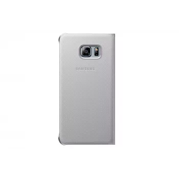 Samsung EF-WG928 dėklas Samsung Galaxy S6 Edge+ su kortelių laikikliu Sidabrinis