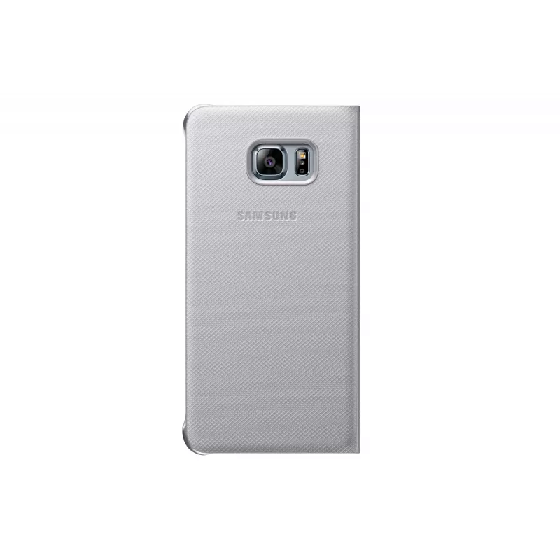 Samsung EF-WG928 dėklas Samsung Galaxy S6 Edge+ su kortelių laikikliu Sidabrinis