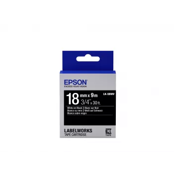 Epson Label Cartridge Vivid LK-5BWV juodas/baltas 18 mm (9 m)