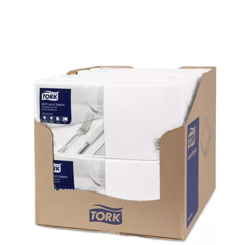 Popierinės servetėlės Tork 477414 baltos, 150 vnt.