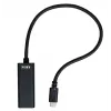 Dokavimo stotelė nešiojamam kompiuteriui Port Designs 900126 USB juoda 0,3 m