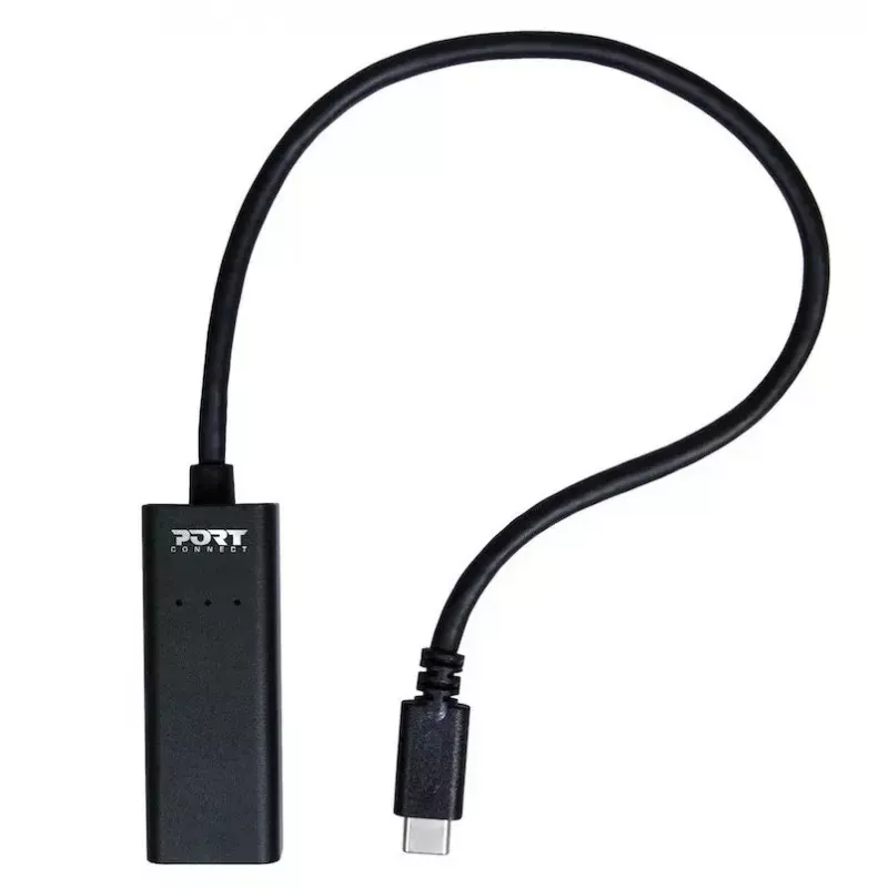Dokavimo stotelė nešiojamam kompiuteriui Port Designs 900126 USB juoda 0,3 m