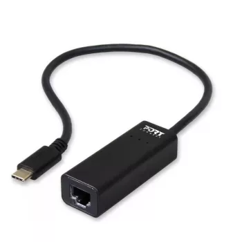 Dokavimo stotelė nešiojamam kompiuteriui Port Designs 900126 USB juoda 0,3 m
