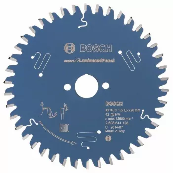 Pjūklo diskas laminuotoms plokštėms Bosch 2 608 644 126 14 cm