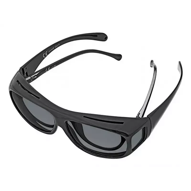 Akiniai nuo saulės WEDO 271 48599 Oval apvyniojantys, unisex, poliarizuoti lęšiai, ant akiniai