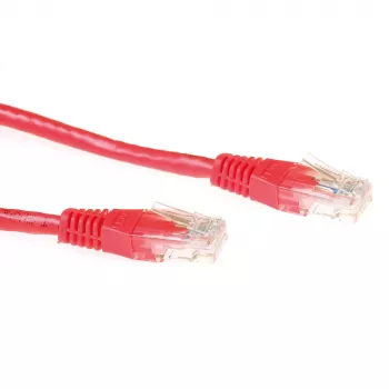 ACT Red 1.5 metro U/UTP CAT6 patch kabelis su RJ45 jungtimis