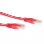 ACT Red 1.5 metro U/UTP CAT6 patch kabelis su RJ45 jungtimis