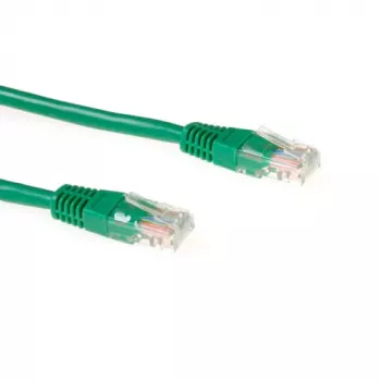 ACT Green 5 m U/UTP CAT6 jungiamasis laidas su RJ45 kištukais