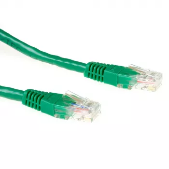 ACT Green 1,5 m U/UTP CAT6 pataisos laidas su RJ45 jungtimis