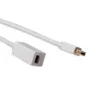 ACT Mini DisplayPort ilginimo kabelis 1 m (vyriškas–moteriškas)
