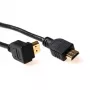 ACT 1 m HDMI greitasis laidas v2.0 HDMI-A vyriškas kampuotas - HDMI-A vyriškas tiesus