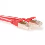 ACT Red 20 m LSZH SFTP CAT6A patch laidas, nesulaužomas, su RJ45 kištukais