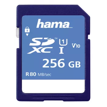 Hama 00123997 atminties kortelė 256 GB SDXC UHS-I Class 10